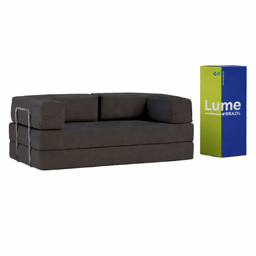 Sofá Cama Lume em Cotelê